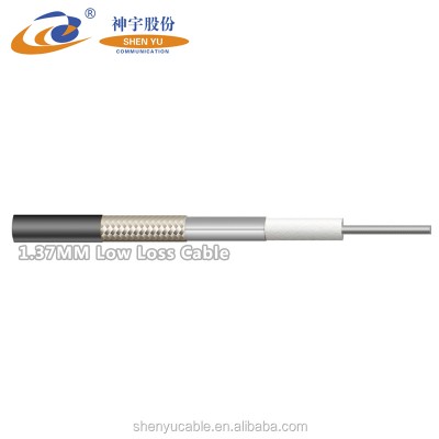 2017 Hot Sale High Quality 1.37mm Low Loss Rf Coaxial Cable With Free Sample