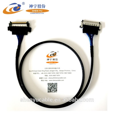 Manufacture Custom HRS/JAE Lcd Lvds Cable