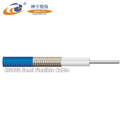 High Frequency RG402 PE Jacket Cable Antenna