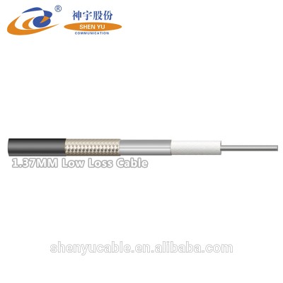 2017 Hot sale High Quality 1.37MM Low Loss RF Coaxial cable With Free Sample