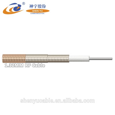 Manufacture 1.32MM Coaxial Cable With Double Shielded Cable Antenna