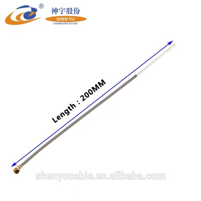 Ufl IPX to Ufl IPX female 1.13mm rf coaxial cable assembly antenna wifi cable