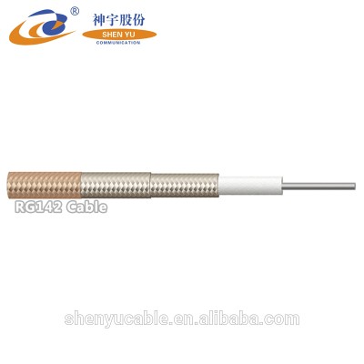 Hot Sales RG142 Double Shielded Coaxial Cable With FEP Jacket Test Cable